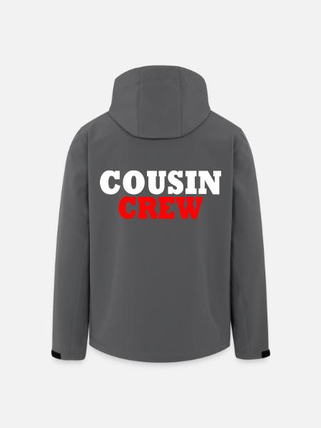 Cousin crew - Men’s Recycled Softshell Jacket by Stanley/Stella - black