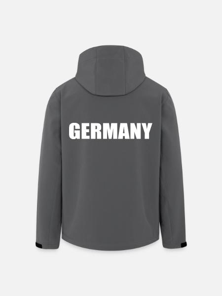 Germany - Veste softshell homme en polyester recyclé Stanley/Stella - noir