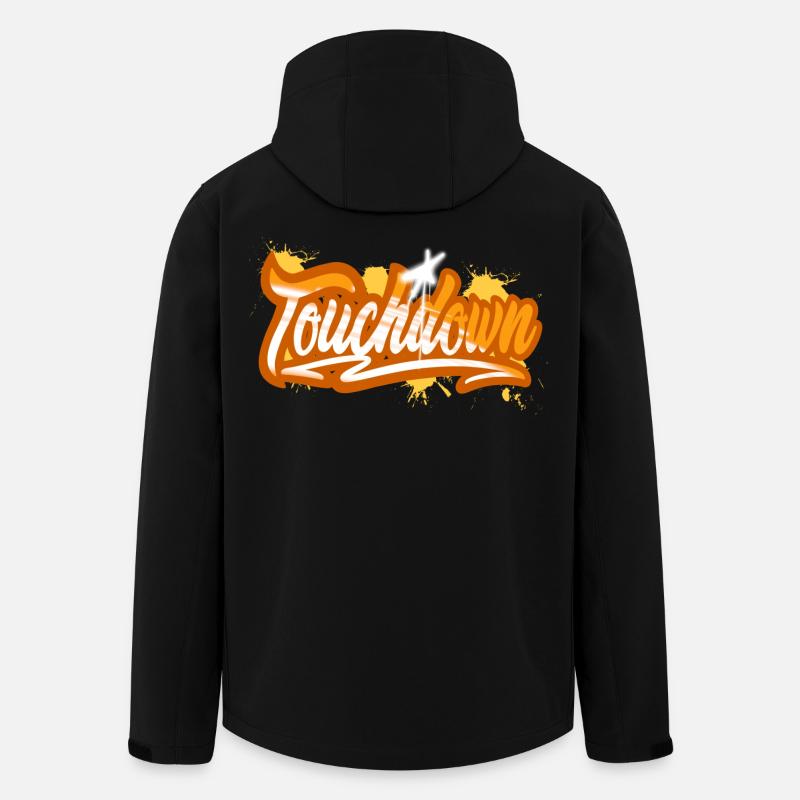 Touchdown - Veste softshell homme en polyester recyclé Stanley/Stella - noir