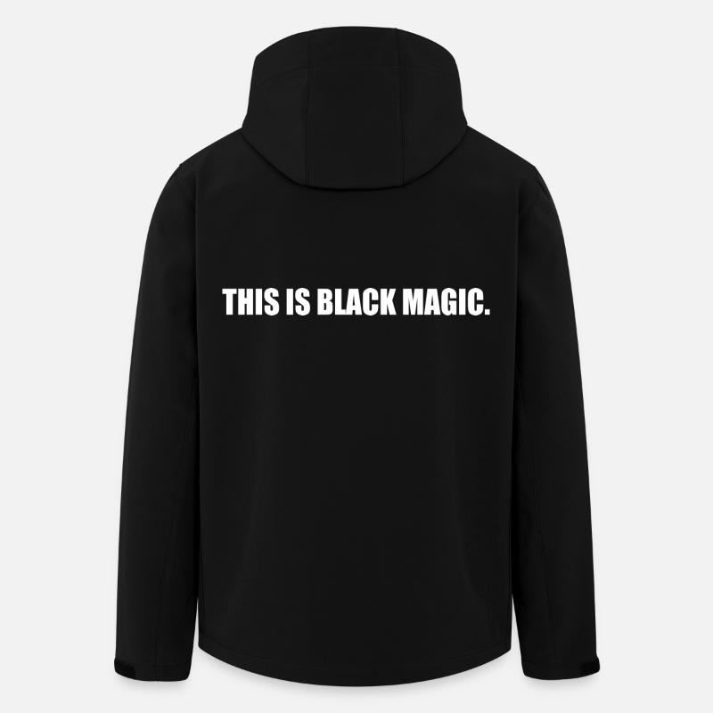 This is black magic - Men’s Recycled Softshell Jacket by Stanley/Stella - black