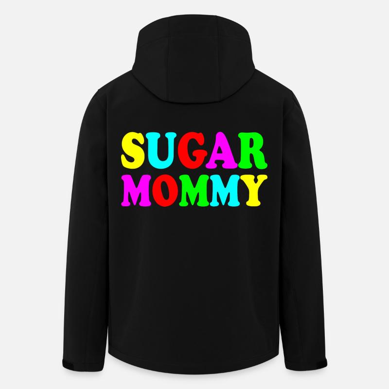 Sugar mommy - Recycelte Männer Softshell-Jacke von Stanley/Stella - Schwarz