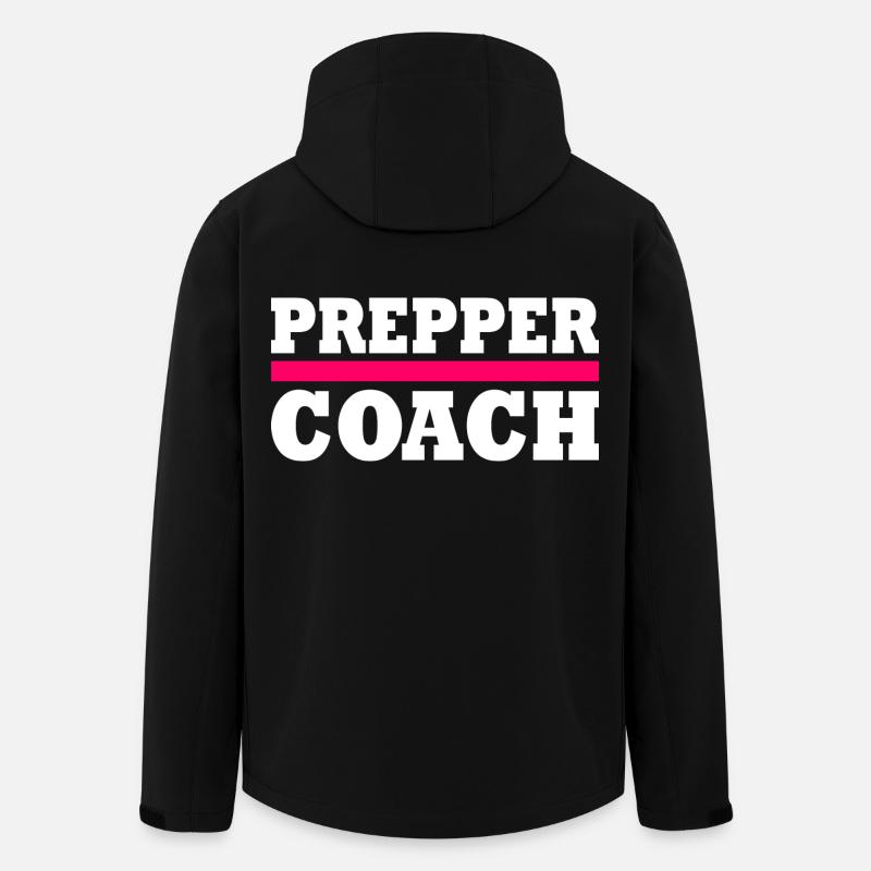 Prepper - Recycelte Männer Softshell-Jacke von Stanley/Stella - Schwarz