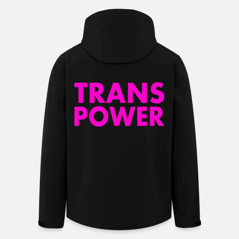 Trans power - Veste softshell homme en polyester recyclé Stanley/Stella - noir