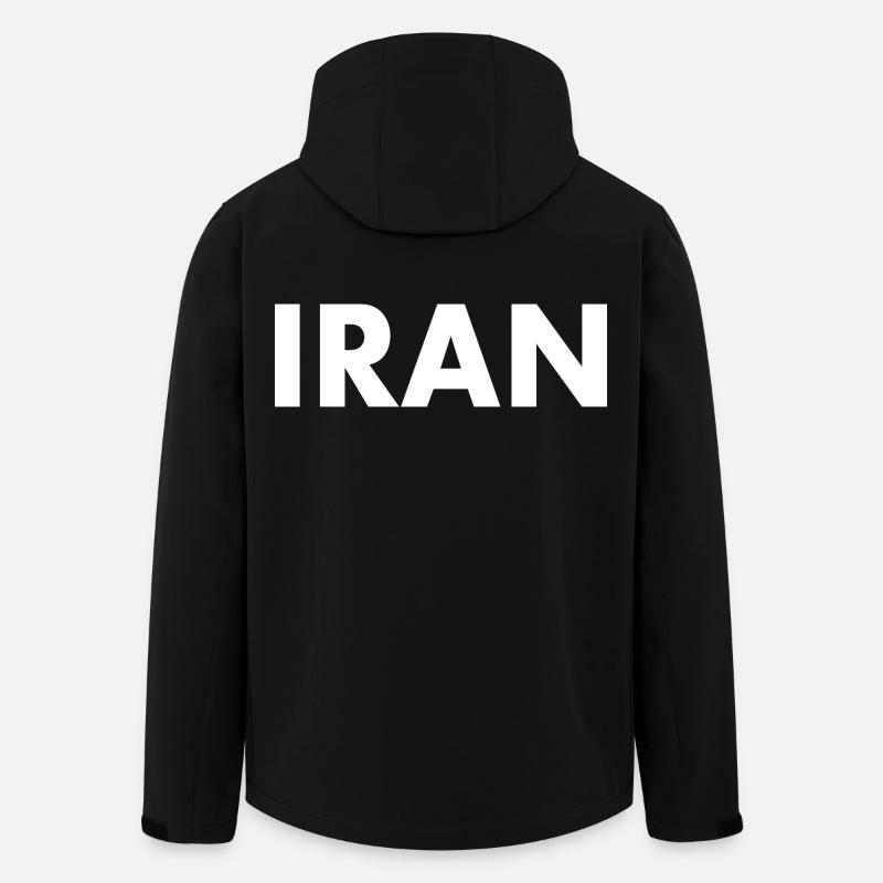 Iran - Men’s Recycled Softshell Jacket by Stanley/Stella - black