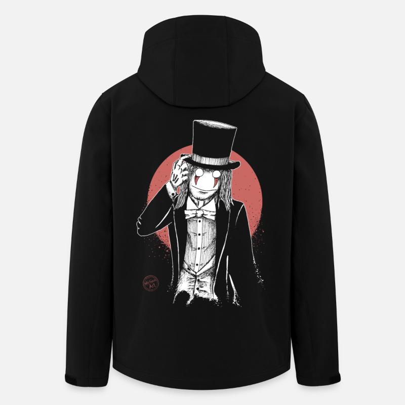 Spooky guy - Veste softshell homme en polyester recyclé Stanley/Stella - noir