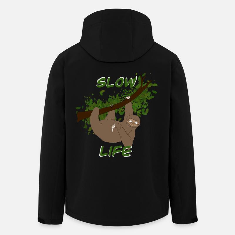 faul - Recycelte Männer Softshell-Jacke von Stanley/Stella - Schwarz