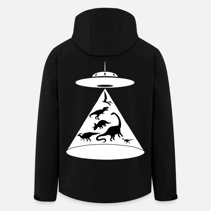 Saving the dinosaurs - Men’s Recycled Softshell Jacket by Stanley/Stella - black