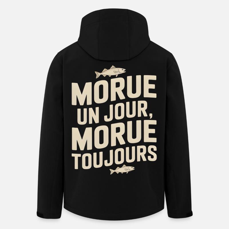 Once cod Cod - Men’s Recycled Softshell Jacket by Stanley/Stella - black