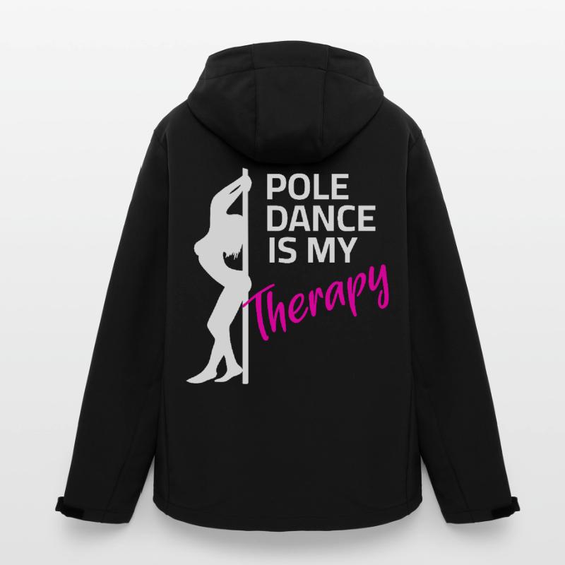Dancing Pole Dance Pole Dance Pole Dance Dance Class Men’s Recycled Softshell Jacket by Stanley/Stella