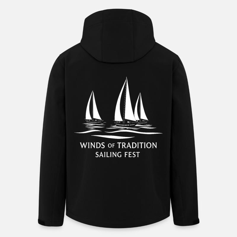 Sail Fest - Men’s Recycled Softshell Jacket by Stanley/Stella - black