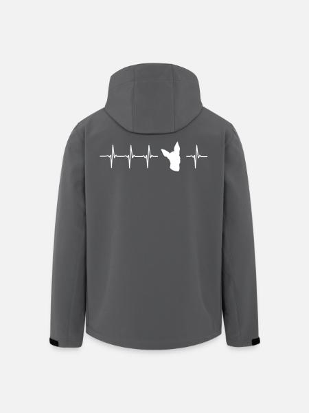 Original-Comic-Prag Rattler-Geschenk-Idee - Recycelte Männer Softshell-Jacke von Stanley/Stella - Schwarz