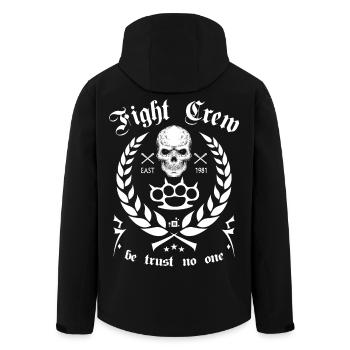 Équipe de combat - Veste softshell homme en polyester recyclé Stanley/Stella - noir - Dos - AI Model Male 185 light (185cm)