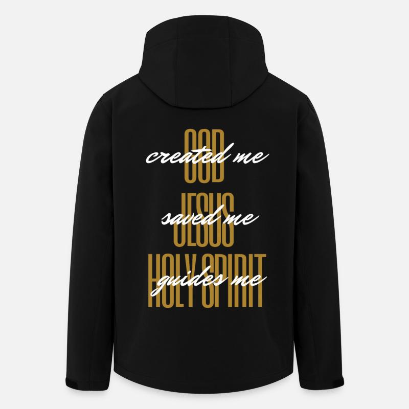 HOLY Trinity 2 - Men’s Recycled Softshell Jacket by Stanley/Stella - black