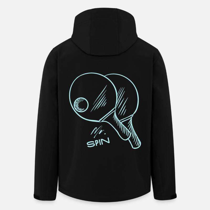 paddle - Men’s Recycled Softshell Jacket by Stanley/Stella - black