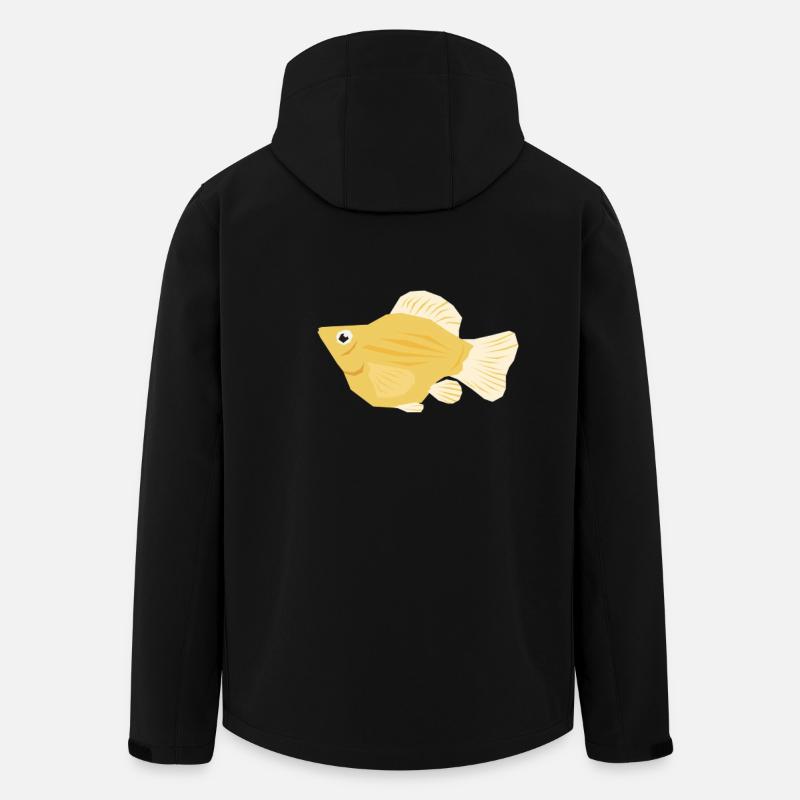Molly tropicale - Veste softshell homme en polyester recyclé Stanley/Stella - noir