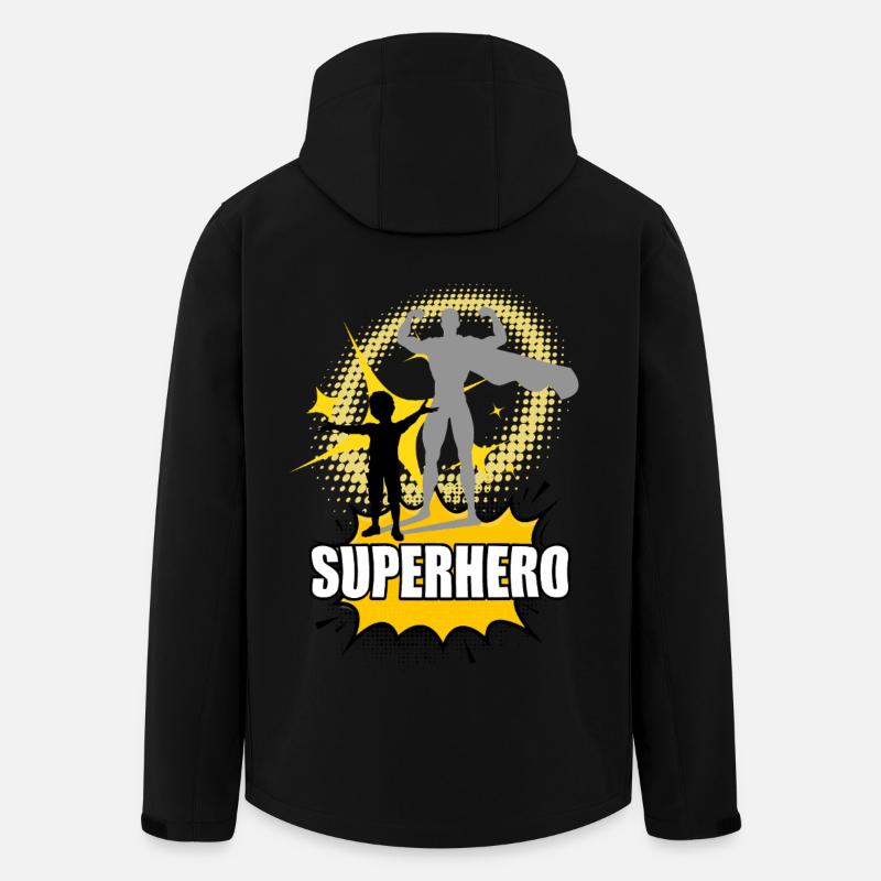 Super bébé - Veste softshell homme en polyester recyclé Stanley/Stella - noir