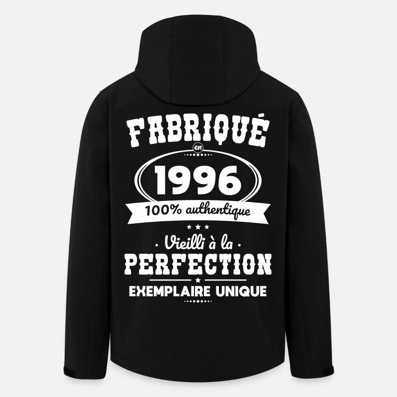 Hergestellt 1996 – Perfekt gereift - Recycelte Männer Softshell-Jacke von Stanley/Stella - Schwarz