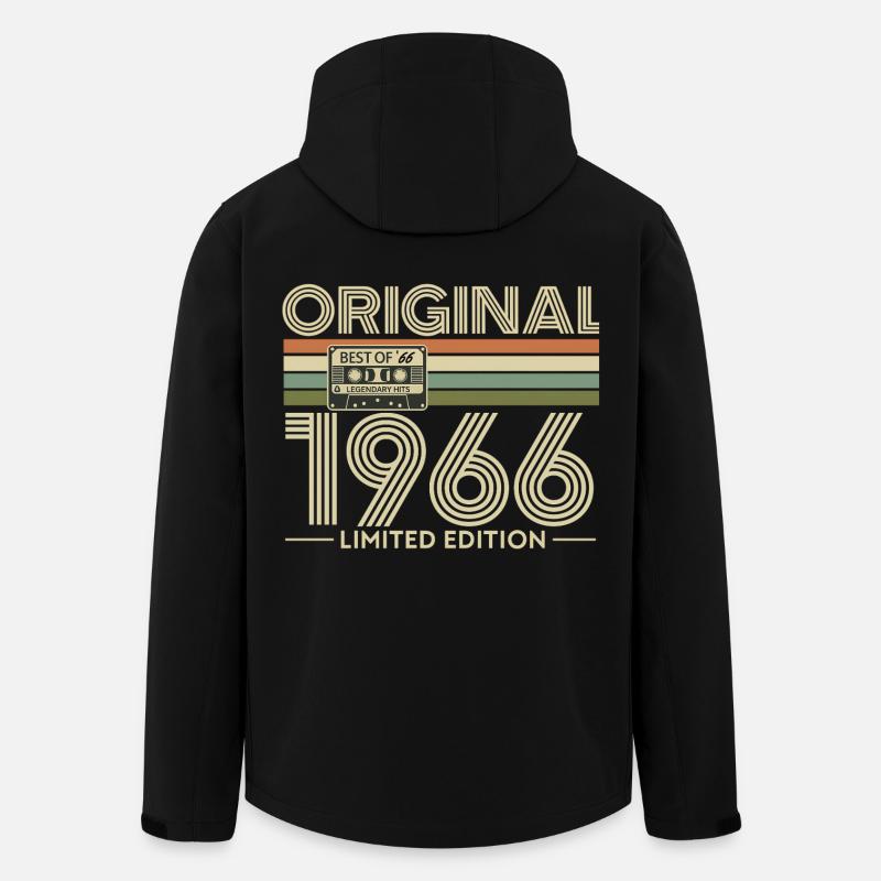 Originale limitierte Edition von 1966 - Recycelte Männer Softshell-Jacke von Stanley/Stella - Schwarz