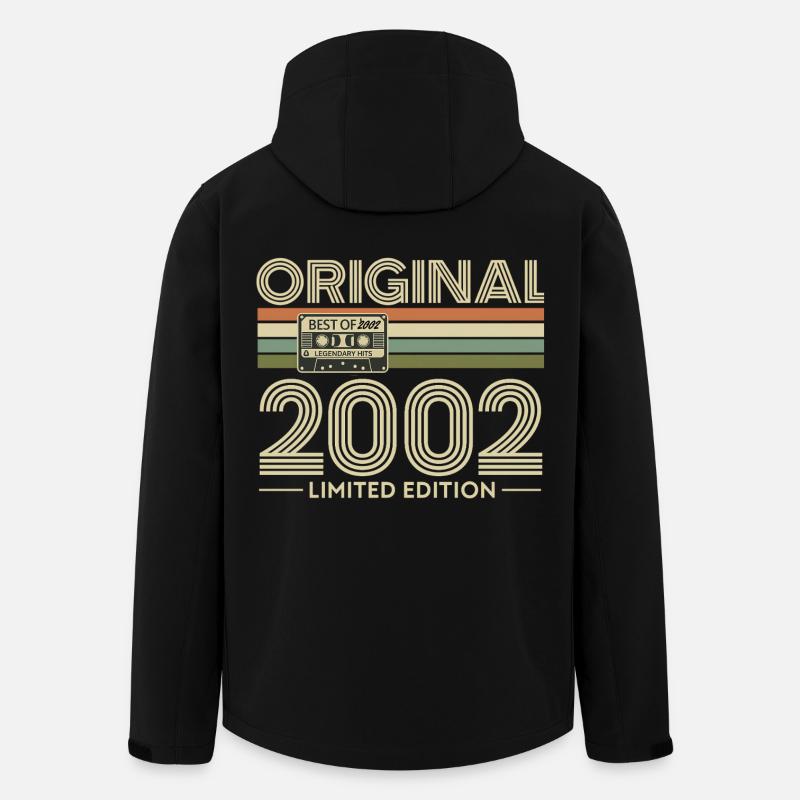 Originale limitierte Edition von 2002 - Recycelte Männer Softshell-Jacke von Stanley/Stella - Schwarz