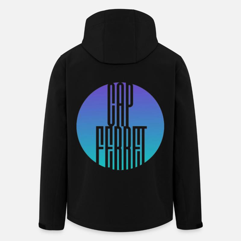 "Kapstadt oder kein Kapstadt" - Recycelte Männer Softshell-Jacke von Stanley/Stella - Schwarz