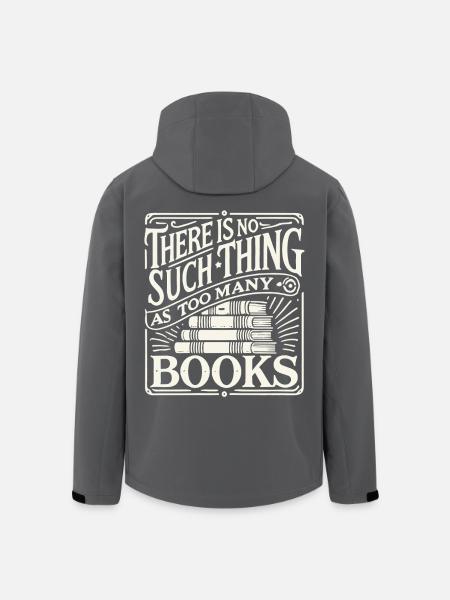 Bibliophile meets retro book look - Men’s Recycled Softshell Jacket by Stanley/Stella - black