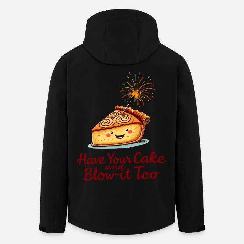 Süßer Apfelkuchen - Recycelte Männer Softshell-Jacke von Stanley/Stella - Schwarz