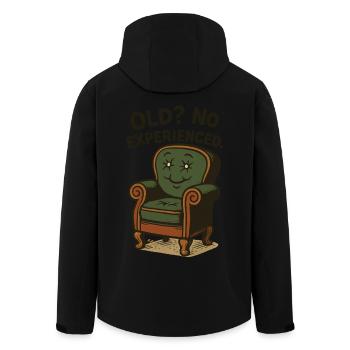 Amateurs d’antiquités vieux ? Aucun expérimenté - Veste softshell homme en polyester recyclé Stanley/Stella - noir - Dos - AI Model Male 185 light (185cm)