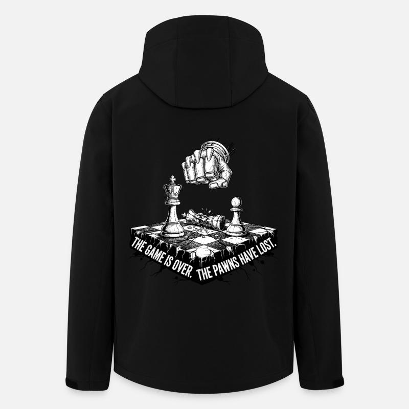 The Game is Over - Men’s Recycled Softshell Jacket by Stanley/Stella - black