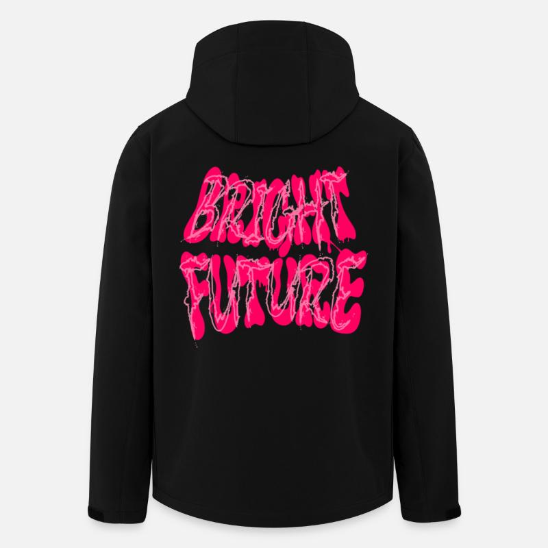 Helle Zukunft - Recycelte Männer Softshell-Jacke Discoverer von Stanley/Stella - Schwarz