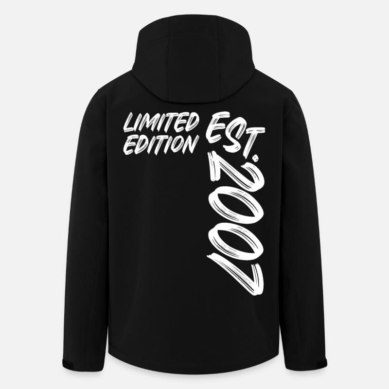 Édition limitée Est. 2007 - Veste softshell homme en polyester recyclé Stanley/Stella - noir