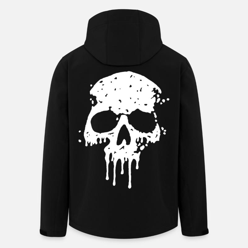 Graffiti Skull - Men’s Recycled Softshell Jacket by Stanley/Stella - black