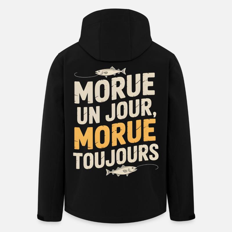 Once cod Cod - Men’s Recycled Softshell Jacket by Stanley/Stella - black