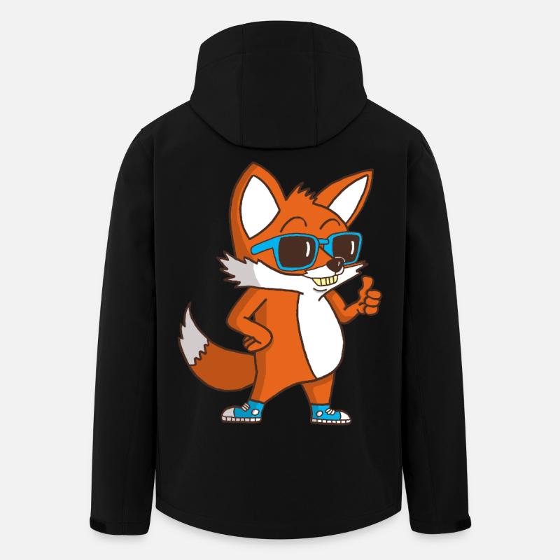 Cool Fox - Men’s Recycled Softshell Jacket by Stanley/Stella - black