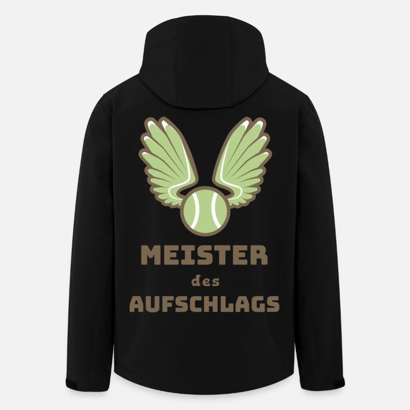 Maître du service - Veste softshell homme en polyester recyclé Stanley/Stella - noir