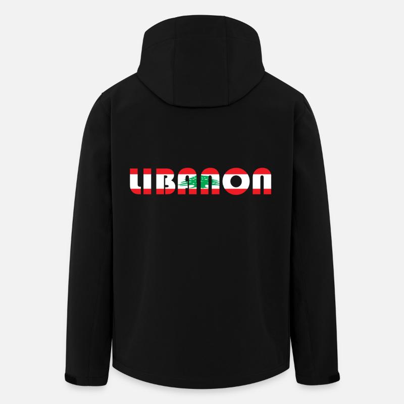 Liban - Veste softshell homme en polyester recyclé Stanley/Stella - noir