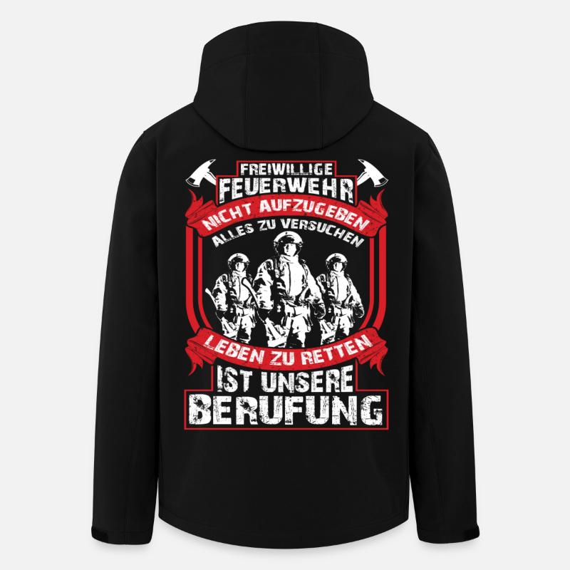 Meine Berufung - Recycelte Männer Softshell-Jacke von Stanley/Stella - Schwarz