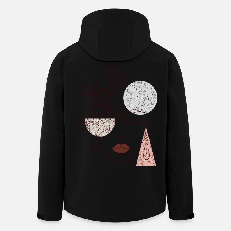 Love and joy - Recycelte Männer Softshell-Jacke von Stanley/Stella - Schwarz