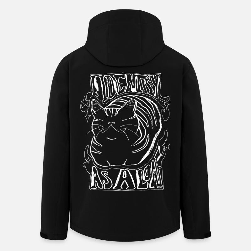 I IDENTIFY AS A LOAF - Men’s Recycled Softshell Jacket by Stanley/Stella - black