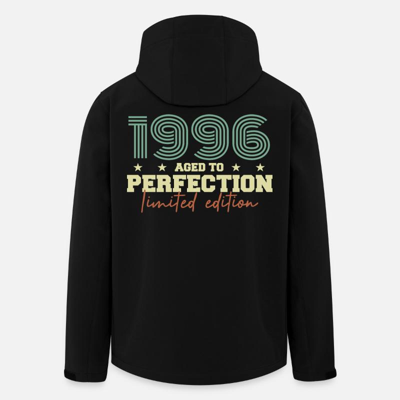 1996 - Men’s Recycled Softshell Jacket by Stanley/Stella - black
