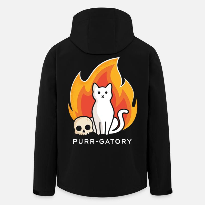 Purr-gatory - Men’s Recycled Softshell Jacket by Stanley/Stella - black