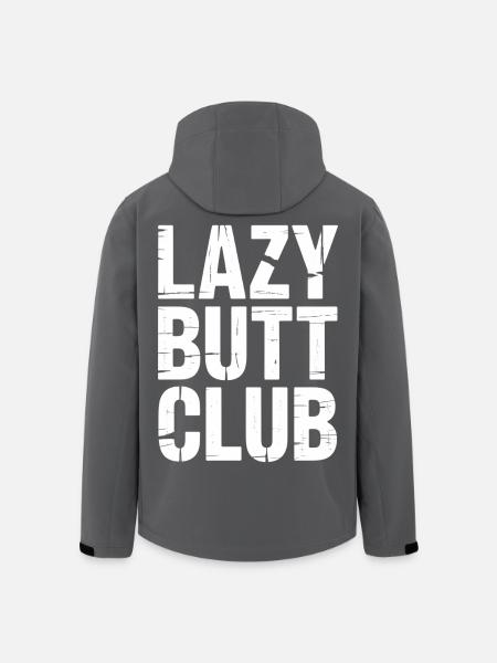 Lazybuttclub Gym Fitness Workout - Men’s Recycled Softshell Jacket by Stanley/Stella - black