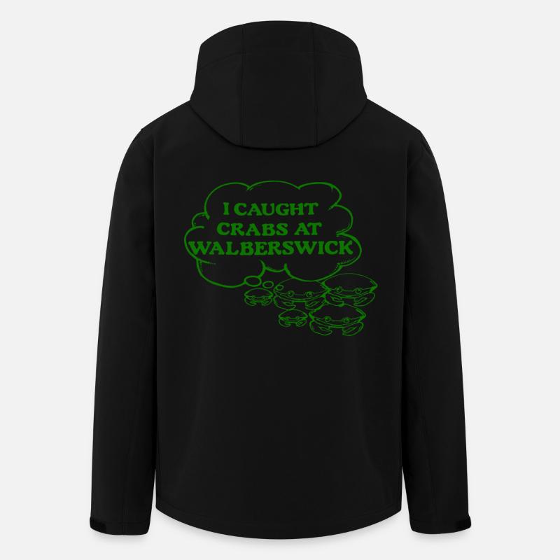 Walberswick Stolz - Recycelte Männer Softshell-Jacke von Stanley/Stella - Schwarz
