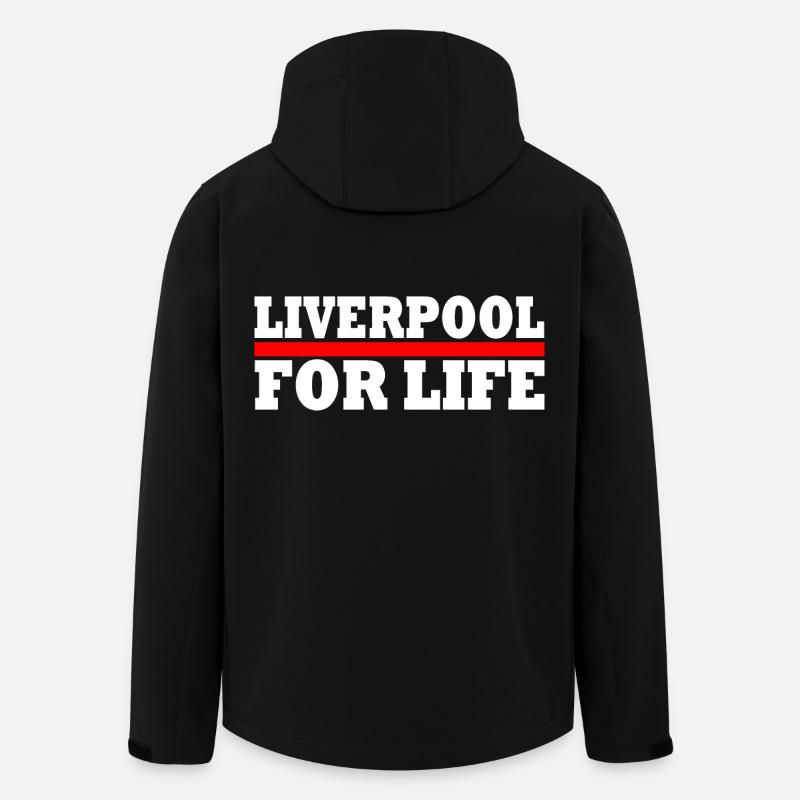 LIVERPOOL - Recycelte Männer Softshell-Jacke von Stanley/Stella - Schwarz