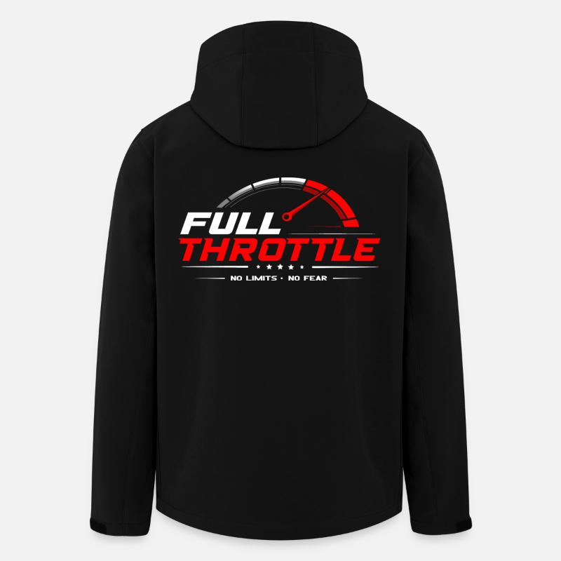 Full Throttle - Men’s Recycled Softshell Jacket by Stanley/Stella - black