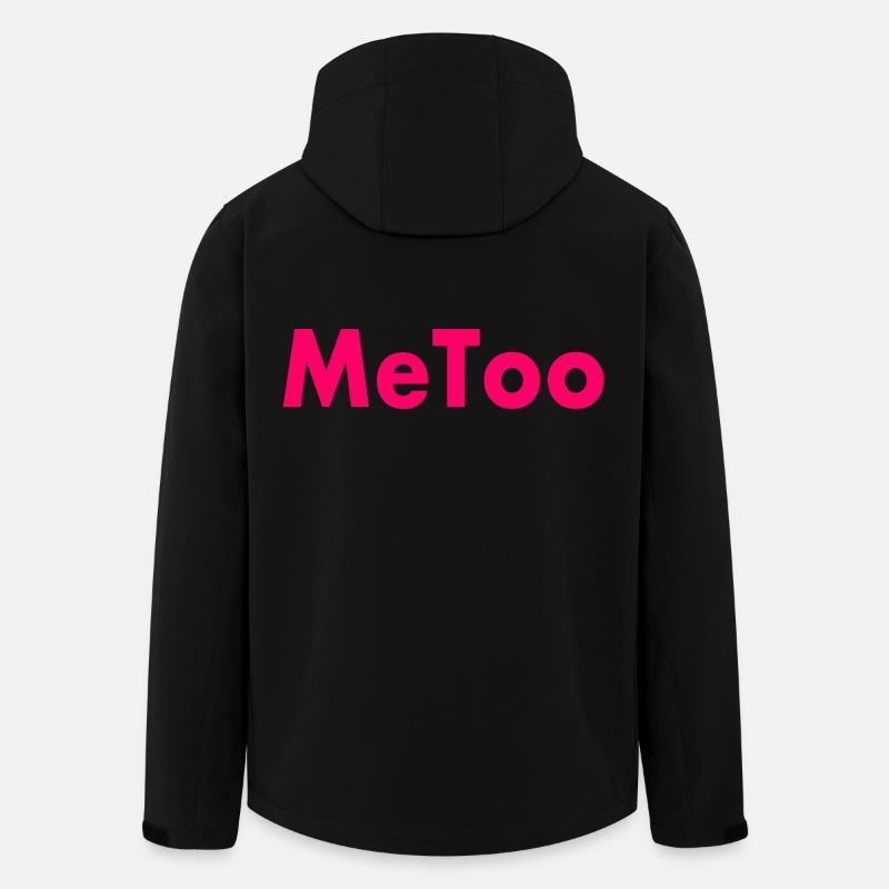 Me too - Men’s Recycled Softshell Jacket by Stanley/Stella - black