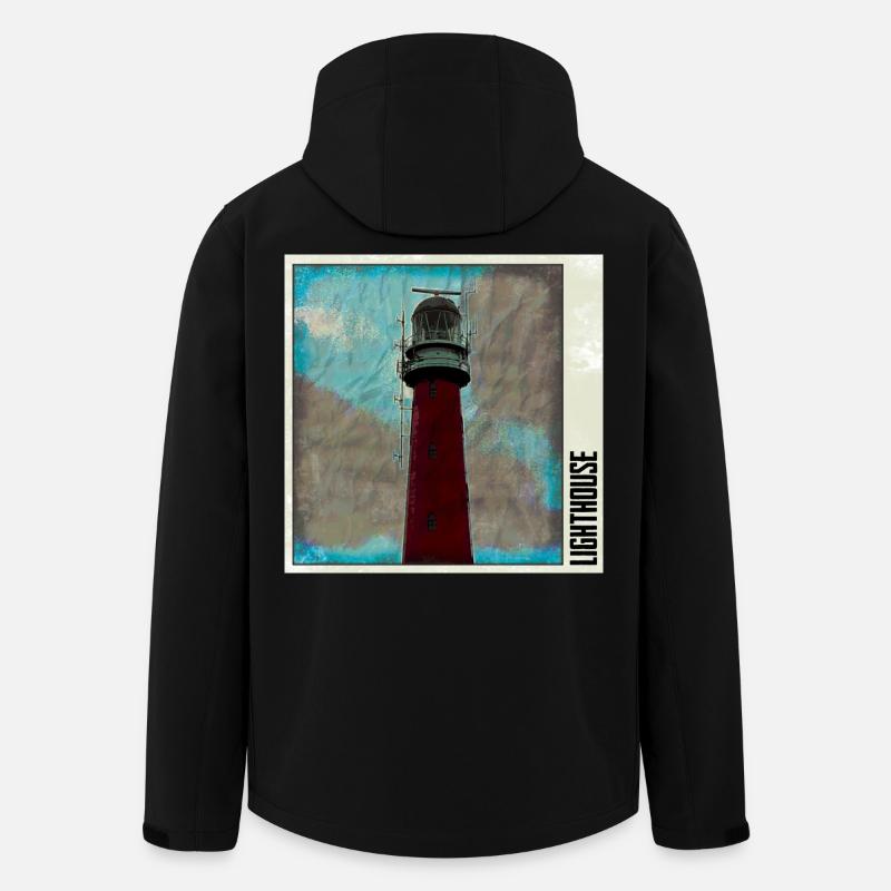 Lighthouse22 - Men’s Recycled Softshell Jacket by Stanley/Stella - black