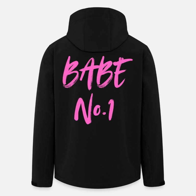 BABE No. 1 - Men’s Recycled Softshell Jacket by Stanley/Stella - black