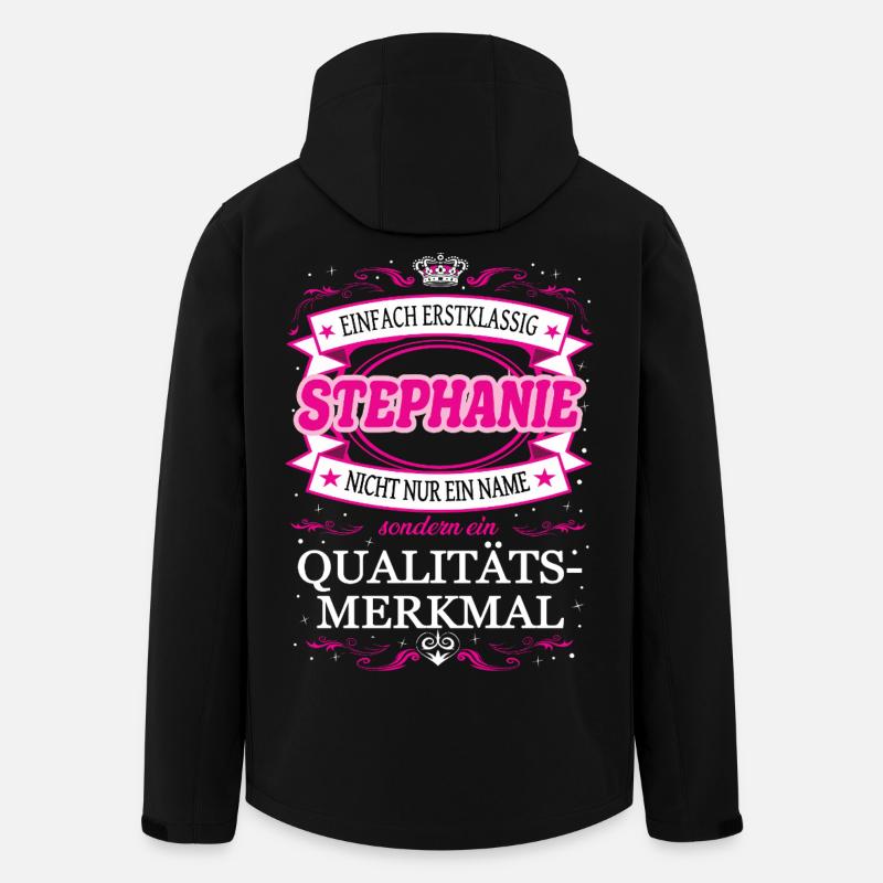 Quality feature Stephanie simply first-class - Men’s Recycled Softshell Jacket by Stanley/Stella - black