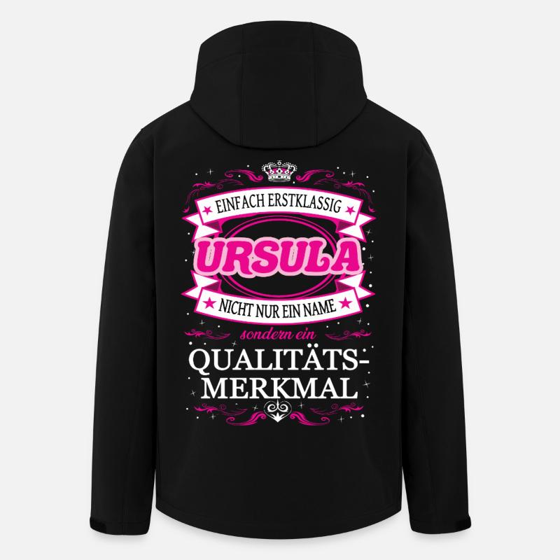 Quality feature Ursula simply first-class - Men’s Recycled Softshell Jacket by Stanley/Stella - black