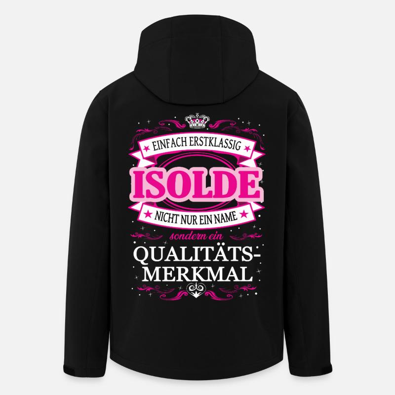 Quality feature Isolde simply first-class - Men’s Recycled Softshell Jacket by Stanley/Stella - black